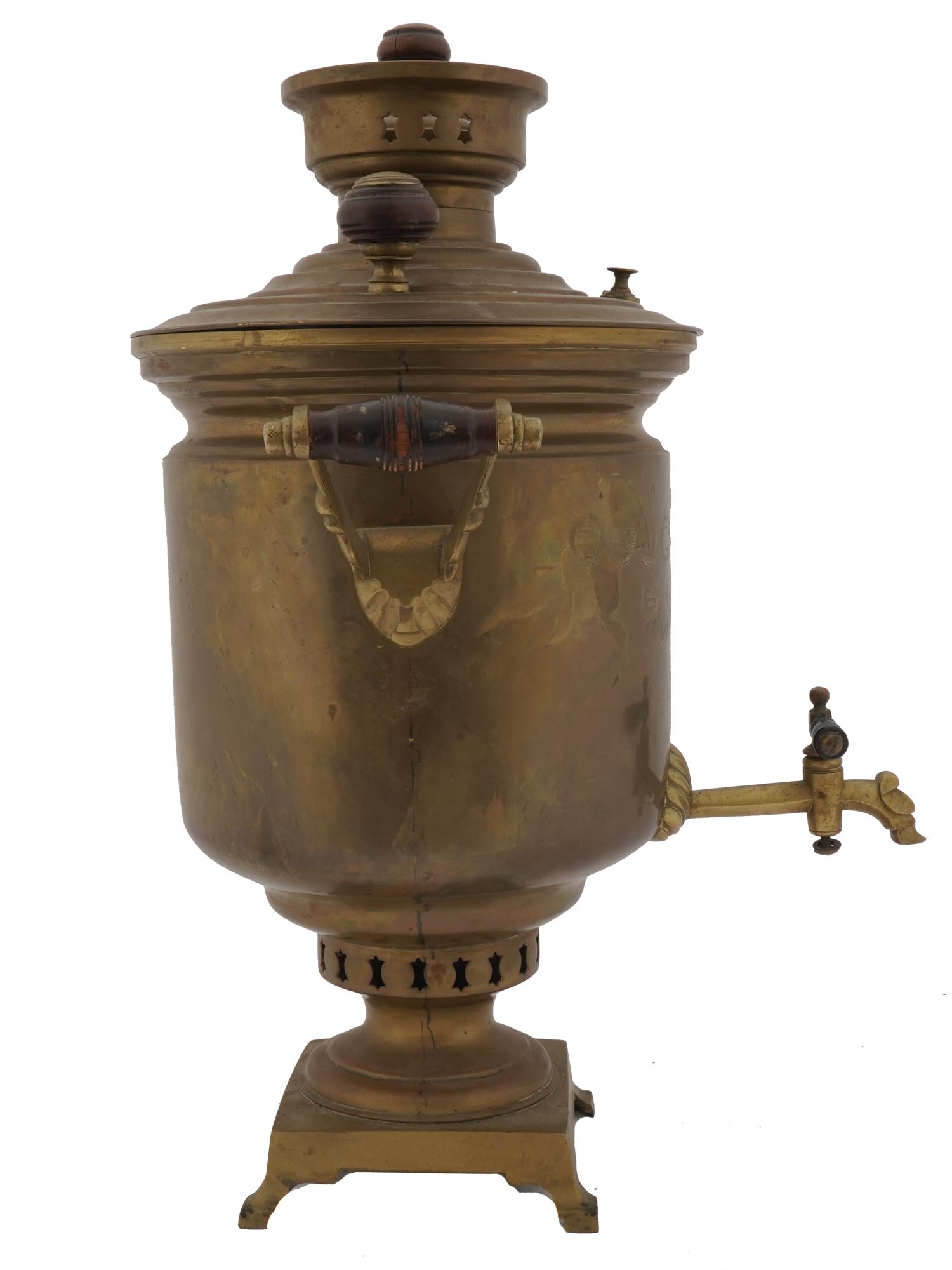 IMPERIAL RUSSIAN SAMOVAR BY VASILY BATASHEV, TULA PIC-3